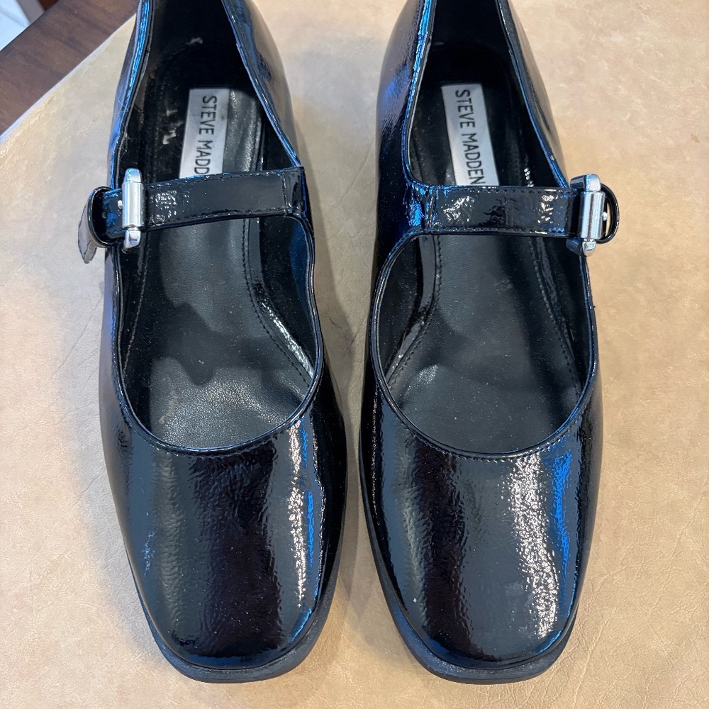 STEVE MADDEN SOLANA MARY JANE BALLET FLATS